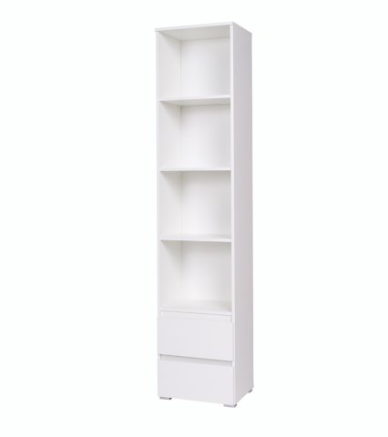 Vysoký regál bílý COCO C1
