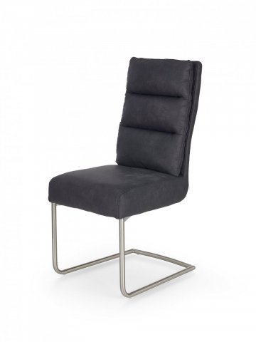 Jídelní židle černá čalouněná moderní K207