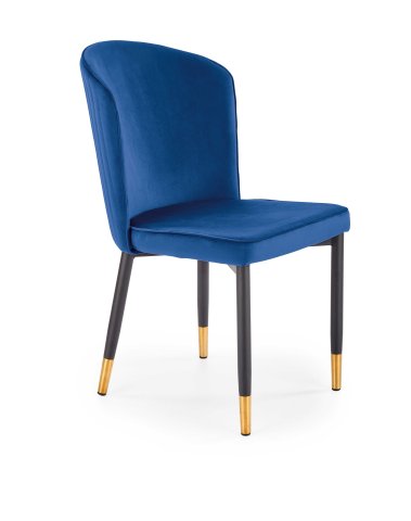 luxusní jídelní židle modrá K446