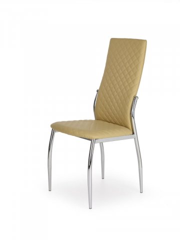 Jídelní židle béžová čalouněná K238