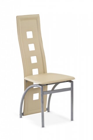 Jídelní židle krémová designová K4 M
