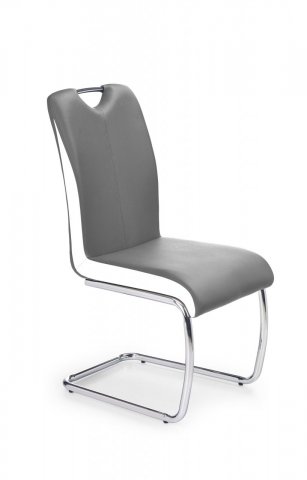 Jídelní židle čalouněná K184 šedá