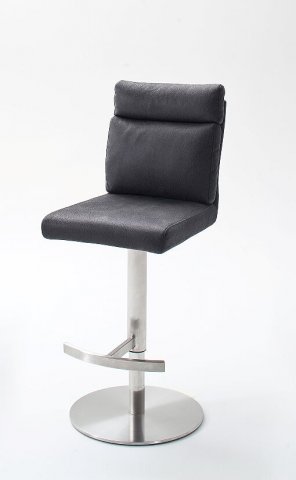 Barová židle šedá RABEA