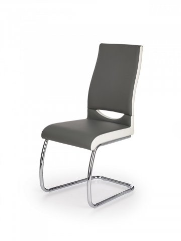 Jídelní židle šedá čalouněná moderní K259