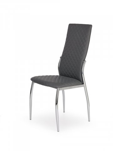 Jídelní židle šedá čalouněná K238