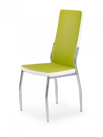 Jídelní židle zelená čalouněná K210 