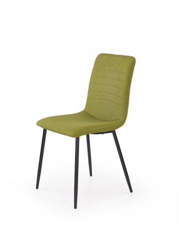 Jídelní židle zelená čalouněná moderní K251