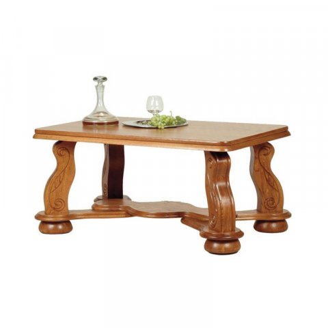 Velký dřevěný konferenční stolek CEZAR