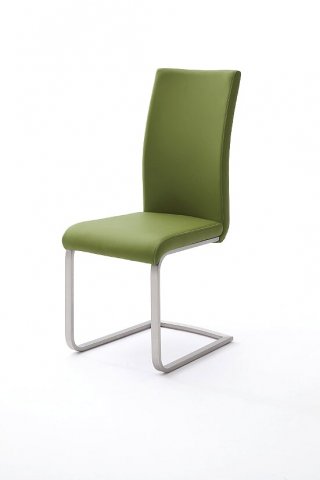 Židle k jídelnímu stolu zelená (oliva) PAULO 1