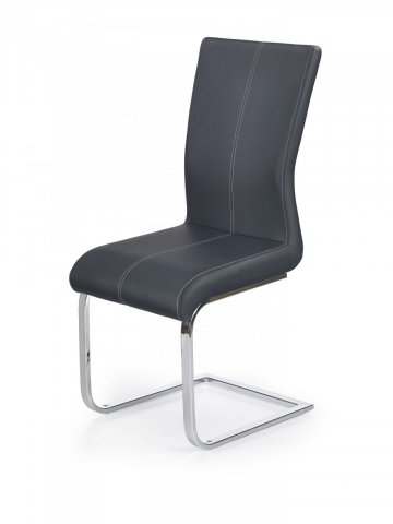 Jídelní židle černá čalouněná K218