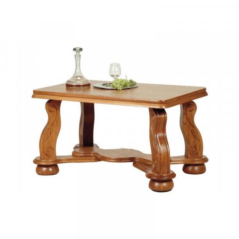Malý dřevěný konferenční stolek CEZAR