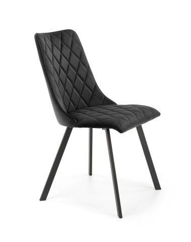 Černá moderní židle do jídelny K450