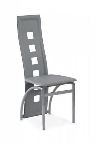 Jídelní židle šedá designová K4 M