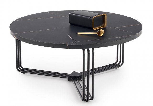Nízký stolek konferenční černý ANTICA