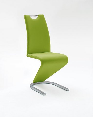 Židle jídelní zelená (limetka) AMADO