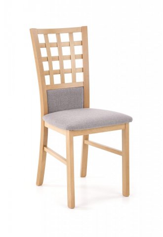 Designová jídelní židle masiv medový dub GERARD3
