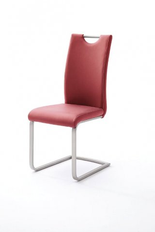 Židle jídelní červená (bordó) PAULO
