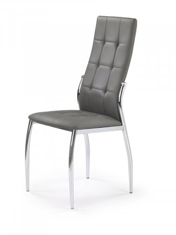 Jídelní židle šedá čalouněná moderní K209