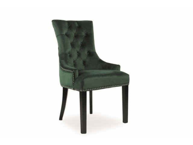 Jídelní židle zelená Edward Velvet