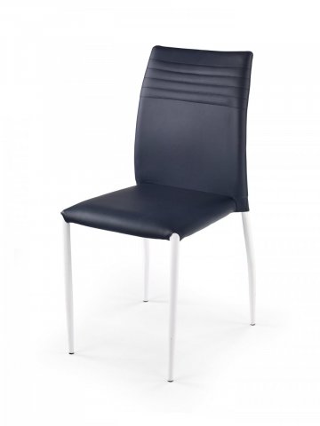 Jídelní židle černá čalouněná K168