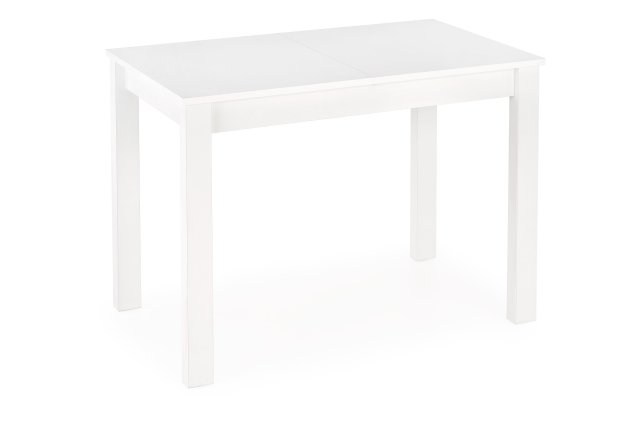 Malý jídelní stůl bílý rozkládací GINO