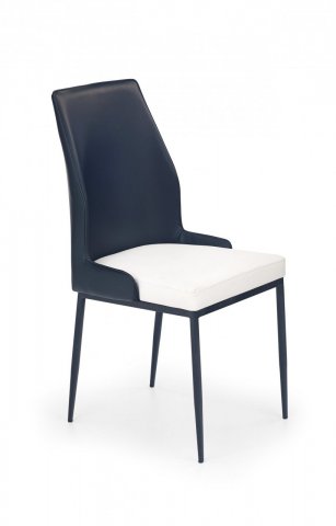 Jídelní židle designová K199 - černobílá