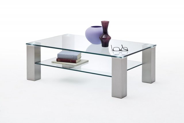 Konferenční stolek se sklem ASTA II