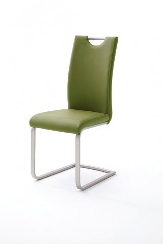 Židle jídelní zelená (oliva) PAULO