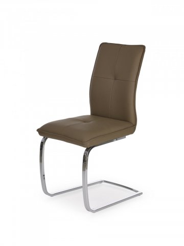 Jídelní židle čalouněná moderní K252 - cappuccino