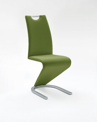 Židle jídelní zelená (oliva) AMADO
