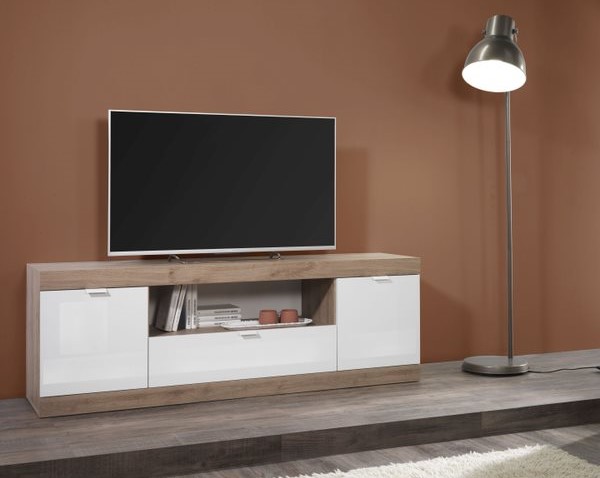 Tv stolek dub cadiz design SLIM 02K