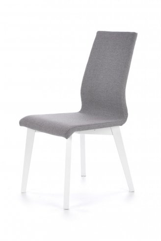 Designová židle jídelní masiv bílá FOCUS