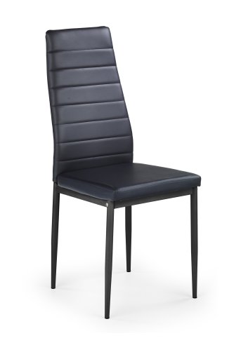 Levná černá jídelní židle K70