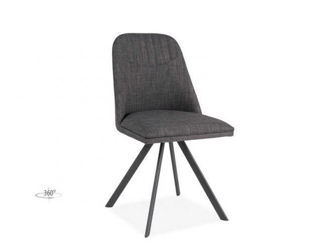 Jídelní židle šedá designová MILTON VÝPRODEJ!!!