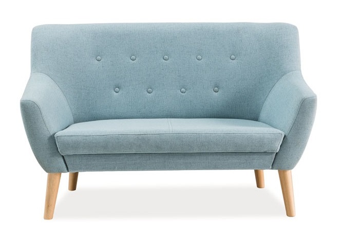 Malá pohovka moderní retro NORDIC 2 skandinávský styl