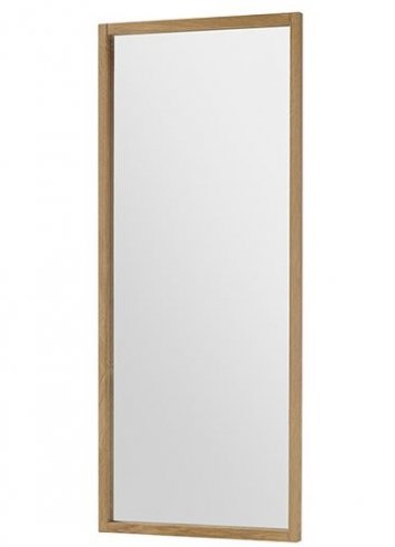 Zrcadlo v dřevěném rámu ALWAR