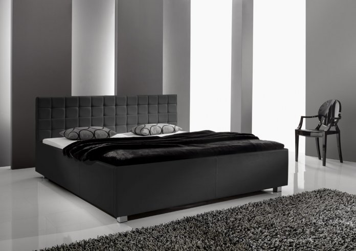 Manželská postel 160x200 ekokůže moderní MYLIFE 3 