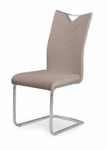 Jídelní židle cappuccino čalouněná moderní K224