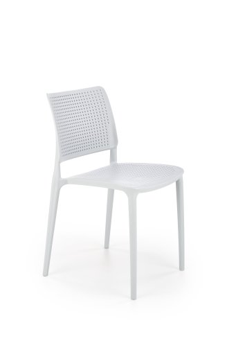 Modrá plastová židle jídelní K514