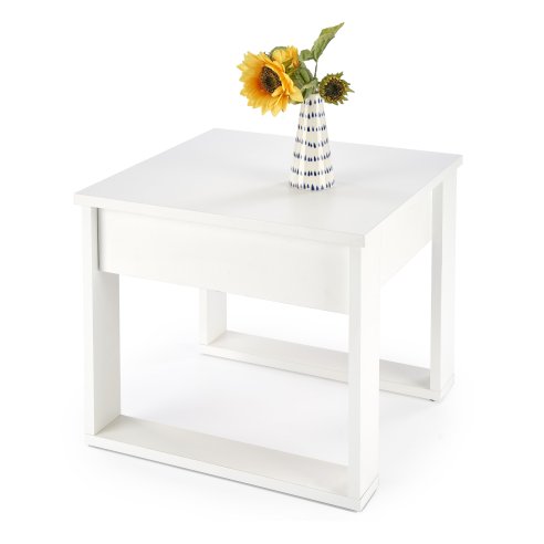 Malý bílý konferenční stolek levně NEA