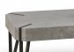 Konferenční stolek šedý designový EMILY