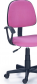 Židle pro děti čalouněná růžová DARIAN
