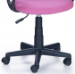 Židle pro děti čalouněná růžová DARIAN