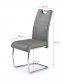 Jídelní židle šedá čalouněná moderní K211