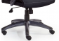 Židle k psacímu stolu čalouněná látková černá SIDNEY