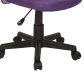 Židle k psacímu stolu dětská čalouněná fialová DINGO