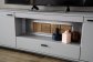 Moderní obývací pokoj šedý ZADAR W03