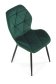 Zelená prošívaná židle do kuchyně K453