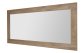 Dub merkury zrcadlo v dřevěném rámu JUPITER 71