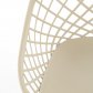Jídelní židle designová plastová béžová K330